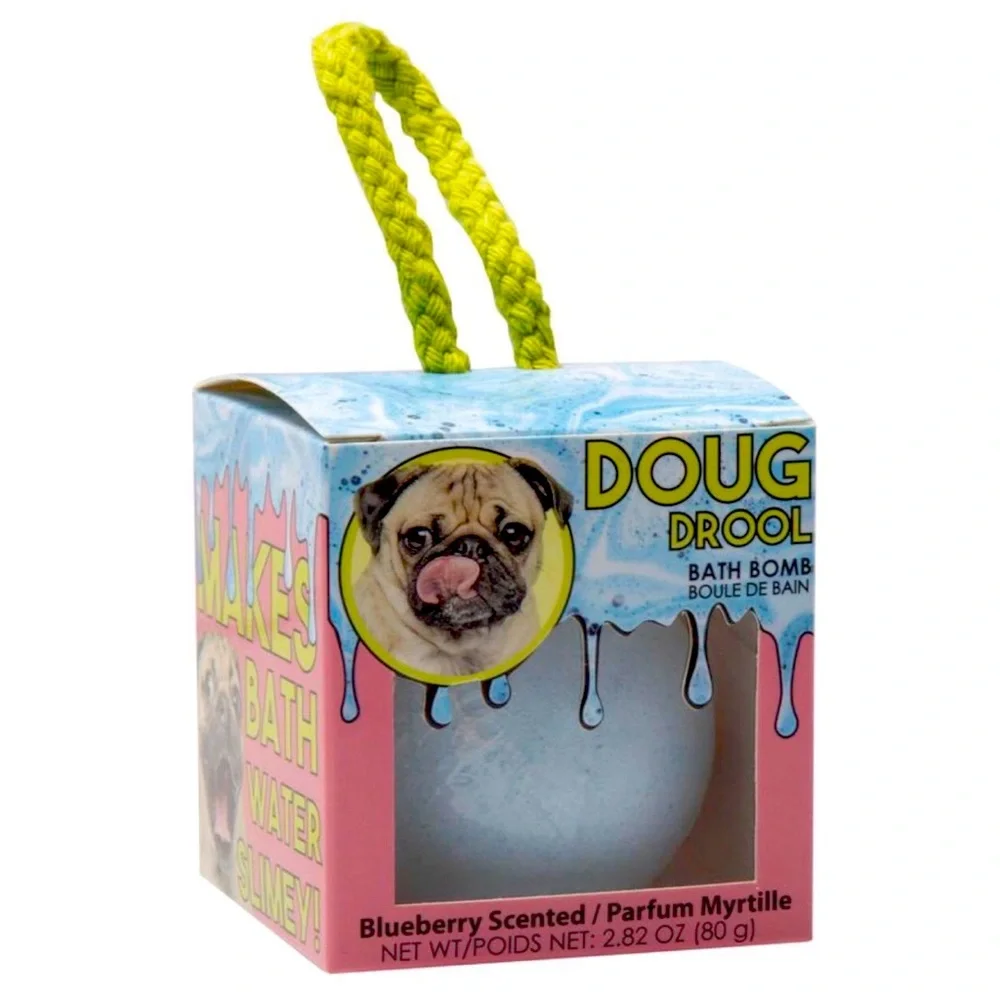 3/$15 NEW Bath Bomb CLAIRE’S DOUG DROOL Blueberry Scent Blue UNISEX